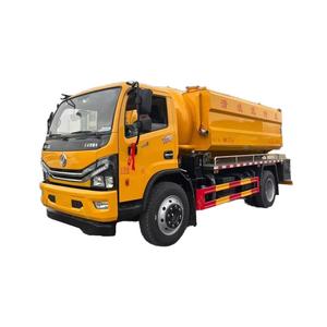 Camión de succión de aguas residuales diésel autocargable Dongfeng, camión superaspirador de aguas residuales, camión de limpieza y succión - Product Image 1
