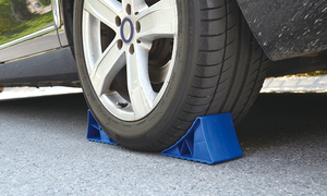 Stabilisateur de <span class=keywords><strong>caravane</strong></span> pour VR Jack Pad Wheel Chock 2 Packs Triangle Stabilisateur de <span class=keywords><strong>roue</strong></span> de remorque pour une utilisation avec des pneus jusqu'à 26 "de diamètre - Product Image 5