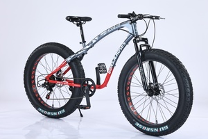 Vélo à neige tout-terrain d'hiver, modèle Brave Man, vélo à neige à pneus larges, cadre en acier au carbone, vélo à neige tout-terrain pour adultes, pour la conduite sur terrain enneigé - Product Image 6