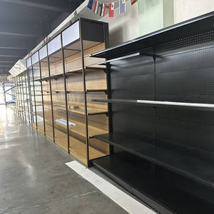 Estante de exhibición de acero protegido contra la corrosión de 5 capas Estante de almacenamiento de hierro de fábrica para almacenamiento de almacén de supermercado doméstico - Product Image 4