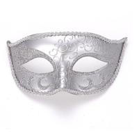 Masque de fête mascarade aspect antique pour hommes femmes masque pour fête vénitienne Halloween Costume Ball noir blanc argent or