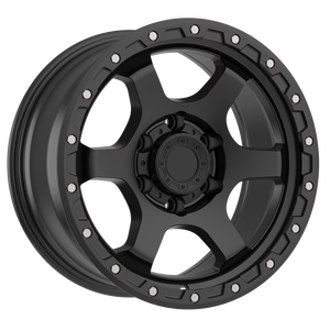 Nueva Llanta de Alta Calidad para SUV/Camioneta, 5x150, Negro Satinado, 17 Pulgadas, 4x4, Beadlock, Todoterreno, Multirradio - Product Image 1
