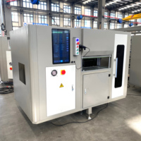 Fresadora de extremos CNC de 3 ejes con certificación CE de la fábrica Shandong WEIKE, 600 mm de ancho para PVC/UPVC y aluminio con motor de 3000W