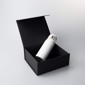 Boîte à thé personnalisée avec logo, boîte cadeau magnétique de luxe, emballage en carton rigide recyclable avec insert noir - Product Image 6