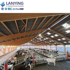 Struktur Baja Buatan China Digunakan di Kandang Ayam, Kandang Babi, dan Kandang Sapi - Product Image 5