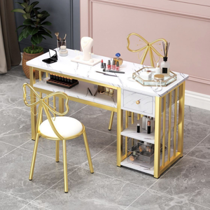 2025 Sober Hot Sales <b>Nail</b> Salon Furniture <b>Nail</b> <b>Tables</b> <b>Nail</b> Art Beauty Salon Supplies Desk - Product Image 4