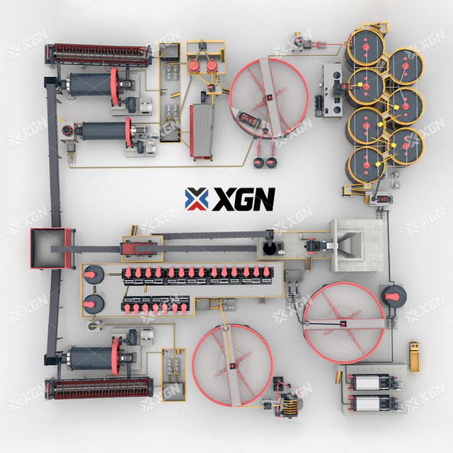 Good Performance Mineral Processing Equipment Gold Crushing and Heap Leaching Machine Line with Reasonable Price