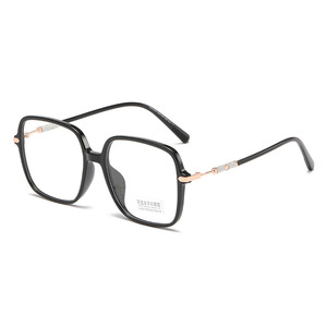 Lunettes de vue rectangulaires Tr90, monture intégrale, anti-lumière bleue, pour femmes, légères, verres en résine, 2024 - Product Image 5