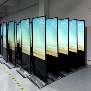 Tótem Interactivo con Pantalla Táctil 4K de 55 Pulgadas, 1 Año de Garantía, IP65, Pantalla LCD de Pie para Señalización Digital en Interiores de Centros Comerciales - Product Image 1