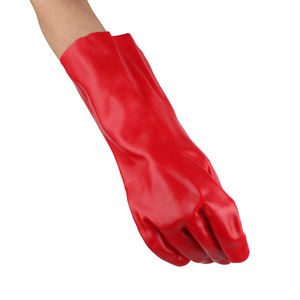 Guantes DE TRABAJO resistentes a productos químicos de PVC de alta calidad Guantes de seguridad industrial recubiertos de goma duraderos - Product Image 2