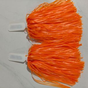 Joylit Atacado Logotipo Personalizado Promocional Cheer Leading Pompom Tinsel Cheer Leading Team <span class=keywords><strong>Pom</strong></span> Poms Com Alça De Dedo - Product Image 5