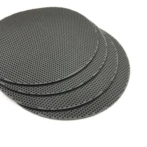 High Quality Stock 3D Granules Silicone Label Made Embossed Logo PVC Rubber Patch For Clothing Bag