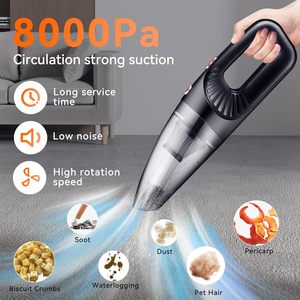 Aspirateur de voiture haute puissance 12V 120W aspirateur de voiture portable sans fil portable pour le nettoyage intérieur de la voiture dépoussiéreur d'air - Product Image 2