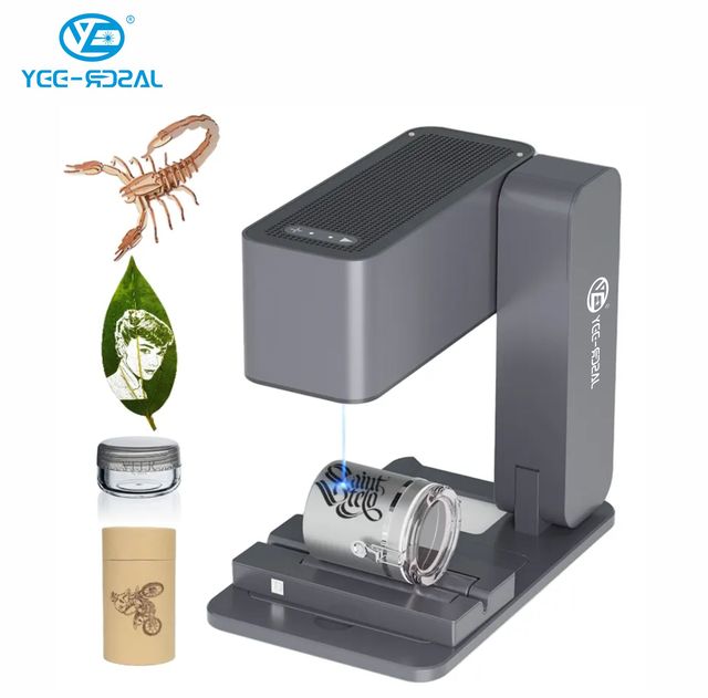 Original Factory Laser Engraver Portable Laser Marking Machine for Mobile APP Engrave Leaves Wood Plastic Painted Metal