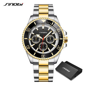 Montre Chronographe à Quartz pour Homme avec Grand Cadran de 43 mm, Aiguilles Lumineuses et Aiguille des Secondes en Forme d'Avion - Product Image 1