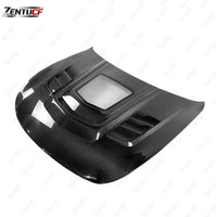 Capot moteur en fibre de carbone transparent pour Infiniti G37 Coupé 2007-2013, capot avant transparent ventilé