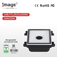 Módulo Escáner de Códigos QR 2D Industrial EM23, Lector de Códigos de Barras TTL CMOS ROHS, Montaje Fijo, Sistema POS, Integración OEM, USB