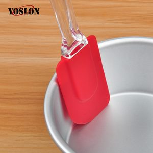 Dụng cụ nướng bánh dài xử lý Silicone <span class=keywords><strong>Scraper</strong></span> mềm bơ spreader khuấy dao - Product Image 4