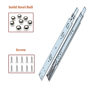 Ronghui mềm đóng Ngăn kéo trượt 22 <span class=keywords><strong>inch</strong></span> với khung sau kính thiên văn trượt thép không gỉ nặng lưu trữ ngăn kéo (Cũ) - Product Image 6