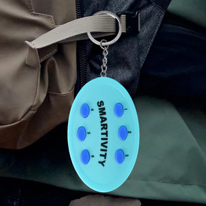 Khóa móc chìa khóa có thể ghi âm 6 nút, di động, bán sỉ, dùng làm quà tặng khuyến mãi - Product Image 3