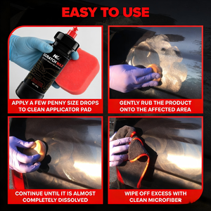 Cera de reparación de arañazos: restaurador de pintura profesional para automóviles, solución rápida para arañazos ligeros y marcas de remolino (seguro para todos los colores) - Product Image 4