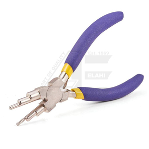 คีมสำหรับการขึ้นรูป6 In 1,คีมขึ้นรูปเพื่อความสบายในการจับแบบไม่ลื่นสำหรับห่วงขนาด3มม. ถึง10มม. และห่วงกระโดด - Product Image 1