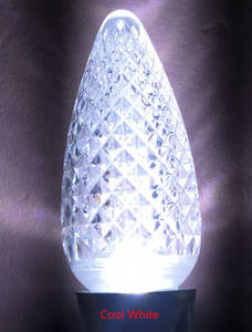 مصباح <span class=keywords><strong>LED</strong></span> قابل للاستبدال GY C9، غطاء تقليدي على شكل فراولة، أضواء عيد الميلاد بقاعدة E17 متوسطة - Product Image 4