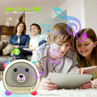 ZQS-K03 Jouet de karaoké pour enfants dessin animé, ensemble de karaoké, machine à chanter portable, haut-parleur pour enfants, cadeau d'anniversaire