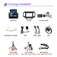 Android13 Radio de coche estéreo para FIAT Toro 2017 - 2020 DSP RDS IPS inalámbrico Car-play Radio Video Audio para REPRODUCTOR DE DVD de coche