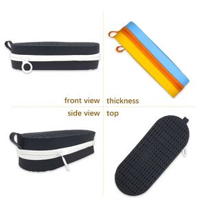 Quick-Drying Travel Beach Eyeglasses Custom Silicone <b>Glasses</b> <b>Case</b> <b>for</b> Swimming Goggles Fashionable Zipper Jewelry <b>Cases</b> - Product Image 5