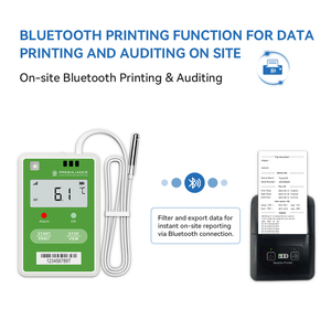 Real-tiempo Greless reless emperempersin temperatura umumity Data Logger con API y MQupupupupport para Cold Hain anagation - Product Image 5