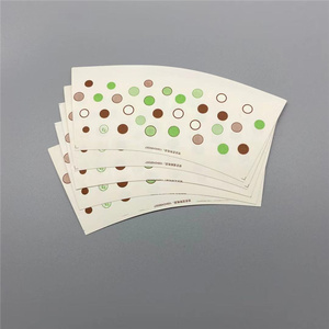 Papel para vasos en forma de abanico, sin plástico, con revestimiento a base de agua, reciclable, en blanco, para vasos con forma de abanico, sin plástico. - Product Image 5