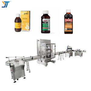 Ligne de production de machine de remplissage liquide orale de sirop de sucre d'érable de toux - Product Image 1