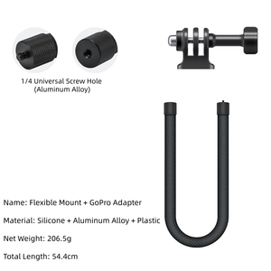 Support de caméra flexible et pliable, support transformable multi-formes pour Insta360 X5 X4 X3 DJI Action 6 5Pro 4 3 GoPro Max 2 <span class=keywords><strong>Hero</strong></span> 14 - Product Image 2