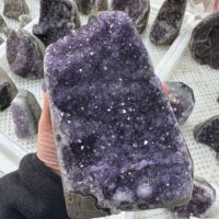 Artesanato De Cristal Natural Fengshui Energia Ametista Gruta Cluster Ametista Geode Cluster Do Brasil Office Store Feng Shui