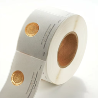 Etiquetas de Vino con Estampado Dorado en Relieve Personalizadas, Etiquetas Adhesivas para Botellas de Perfume de Papel Texturizado Ecológico para Embalaje de Lujo