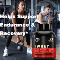 Vente chaude OEM - Personnalisable - Poudre de protéines de lactosérum - Formule de musculation avec isolat de protéines de lactosérum et peptides