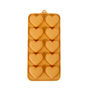 Stampo per Biscotti di <span class=keywords><strong>San</strong></span> Valentino con 10 Cavità, Vassoi a Cubo, Griglia da 10ml, Stampo per Cioccolatini a Forma di Cuore - Product Image 1
