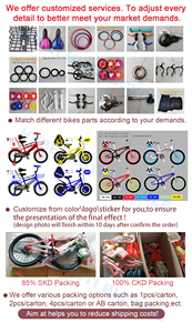 Vélo Enfant OEM en Gros pour Filles et Garçons de 3 à 8 Ans, Monovitesse, Panier en Acier, Roues d'Apprentissage, Roues de 16 Pouces, Vélo de Route, Expédition Alibaba - Product Image 5