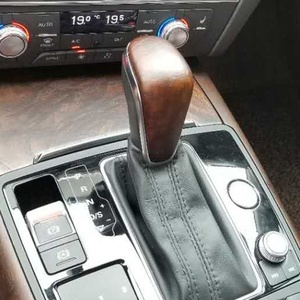 Pommeau de levier de vitesse en bois pour Audi A4/A5/B8/A6/C7/A7/Q5/Q7/S6/S7 2013-2018, design intérieur Business/Luxe - Product Image 1