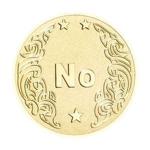 Si o No previsione decisione moneta Ouija oro gotico placcato souvenir moneta e regali monete Commemorative - Product Image 4