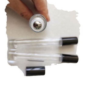 Botella de Vidrio Transparente de Alta Calidad de 10 ml con Rodillo de Acero Inoxidable para Aceites Esenciales - Product Image 5