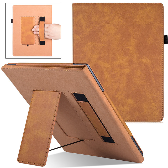 Premium PU Leather Folio Cover case for Remarkable 2 10.3" 2020 with Hand Strap Stand case for Remarkable Paper Pro 11.8 Inch