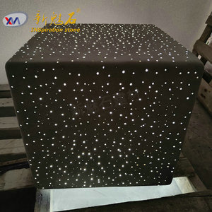 Nuevos Materiales de Construcción de Piedra: Taburete Cuadrado de Hormigón GRC Translúcido y Hueco para Paisajismo e Ingeniería Municipal - Product Image 2