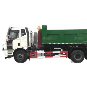 Nuovo Camion per la Raccolta Rifiuti Rimovibile FAW Jiefang, Produttore di Veicoli per Trasporto Rifiuti in Grandi Quantità - Product Image 1