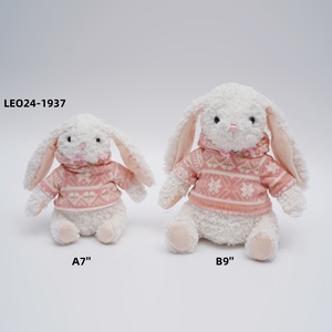 25 + Năm Nhà Máy Tùy Chỉnh Thú Nhồi Bông Plushie Con Thỏ Thỏ Thỏ Mềm Búp Bê Động Vật Sang Trọng Đồ Chơi Phim Hình Nhân Vật Phim Hoạt Hình Trẻ Em Đồ Chơi - Product Image 1