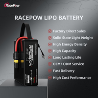 Racepow твердотельный Lipo 6S/12S 15C 22,2 V 10000mAh 12000mAh 16000mAh 23000mAh 30000mAh Lipo батарея для дрона