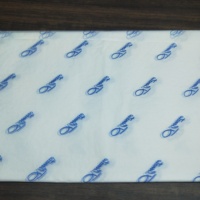 Papier d'emballage pour fleurs MF blanc sans acide, papier spécial avec impression de logo de couleur uniforme, marque JSE, Guangdong Chine, personnalisable