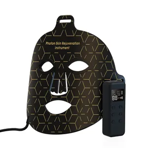 Led Facial mask Instrument Silicone Photon Mask LED Infrared 4 color Skin Rejuvenation Beauty Instrument