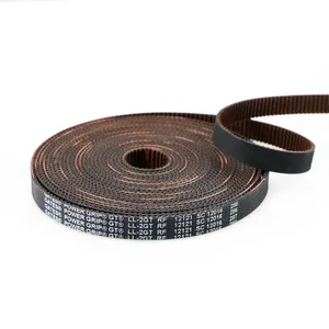 GT2 6mm High Quality Rubber Timing Belt for 3D Printers, 9mm Width, Durable Synchronous Belt Compatible with Reprap, Ender3